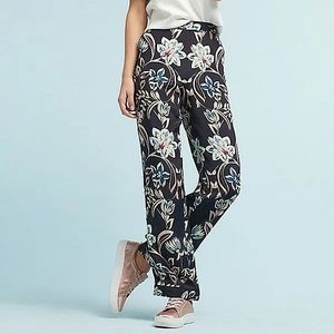 Anthropologie By Kachel Percy Floral Pants